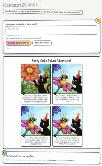 Concept2Comic – screenshot 2