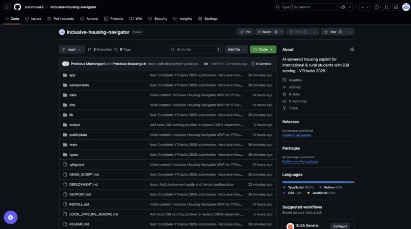 Inclusive Housing Navigator – screenshot 1