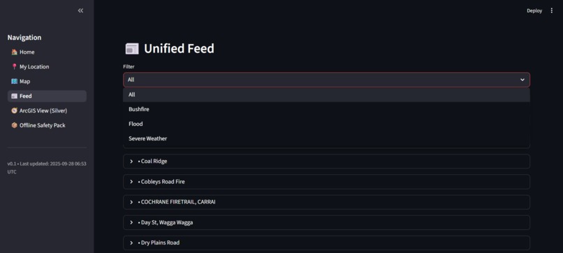 AI in the Outback — Early Warning (NSW) – screenshot 6