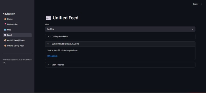 AI in the Outback — Early Warning (NSW) – screenshot 7