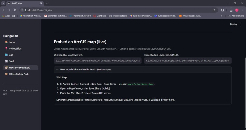 AI in the Outback — Early Warning (NSW) – screenshot 9
