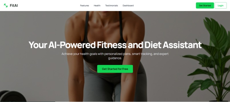 FitAI – Smart Health & Fitness Assistant – screenshot 1