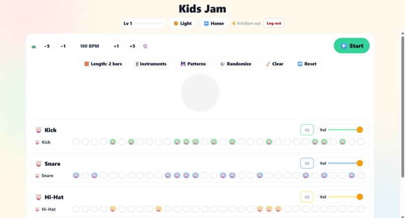 Kids Jam – screenshot 1