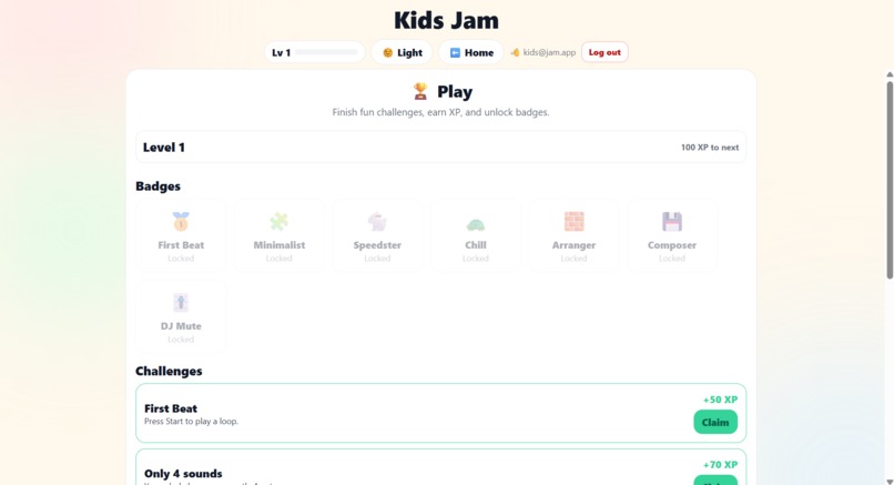 Kids Jam – screenshot 2