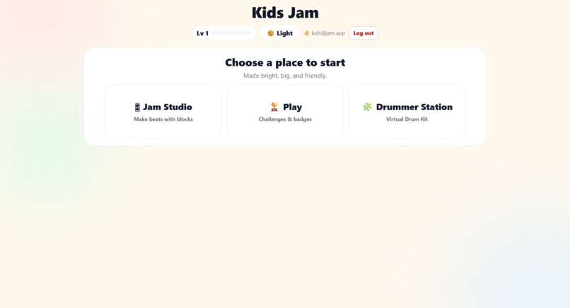 Kids Jam – screenshot 3