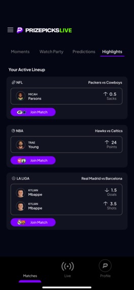 PrizePicks Live – screenshot 6