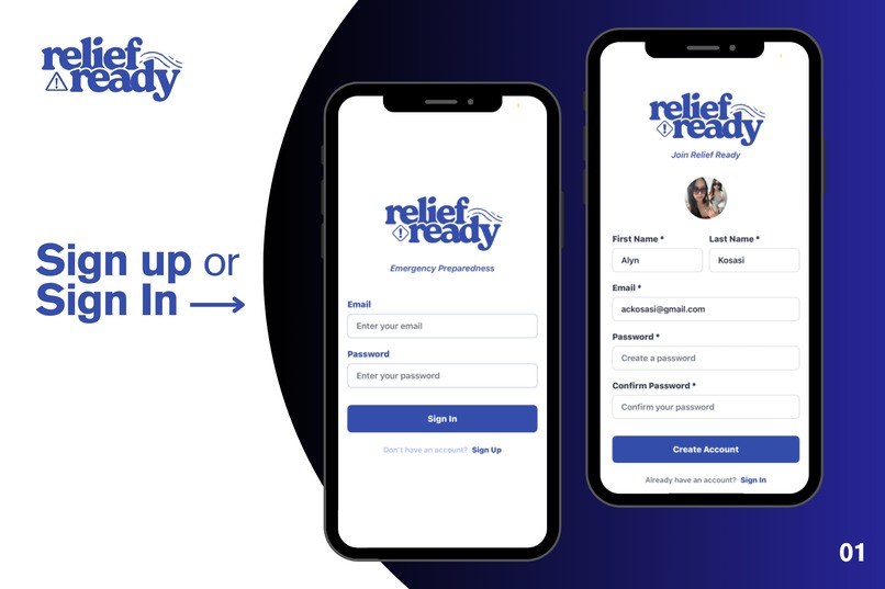Relief Ready – screenshot 2