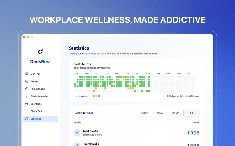 DeskRest – screenshot 2