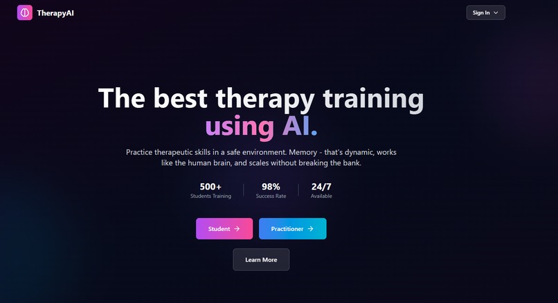 TherapyAI – screenshot 1