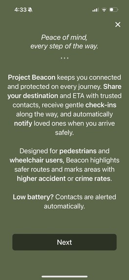 Beacon – screenshot 2