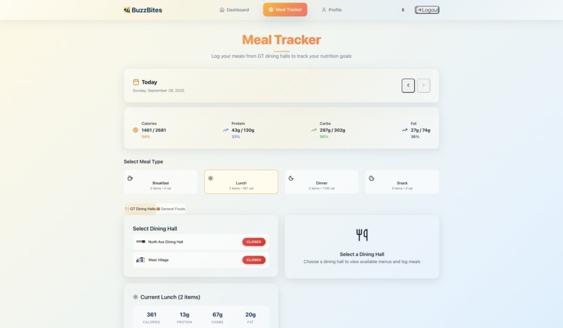 BuzzBites – screenshot 1