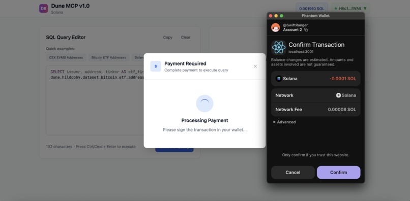 Dune MCP – screenshot 3