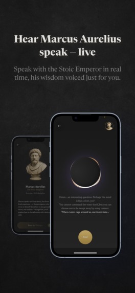 Kora – Voice chat with philosophers & daily wisdom – screenshot 2