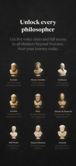 Kora – Voice chat with philosophers & daily wisdom – screenshot 4