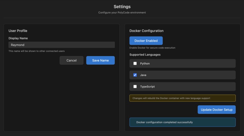 PolyCode – screenshot 2