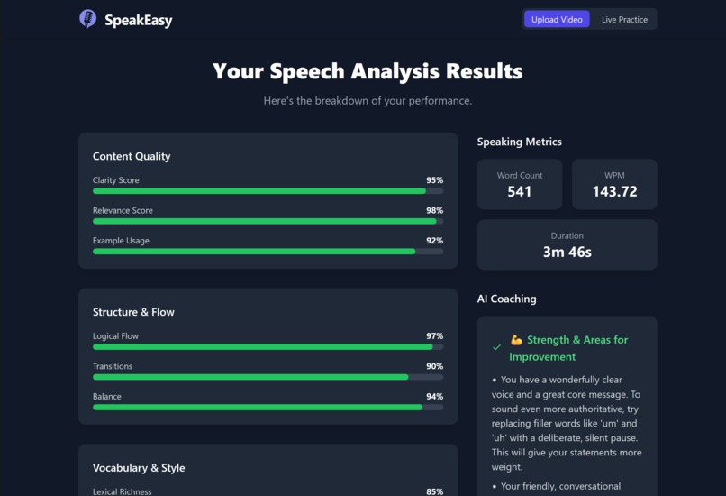 SpeakEasy – screenshot 1