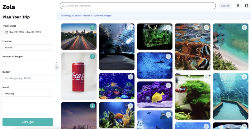 Zola – screenshot 1