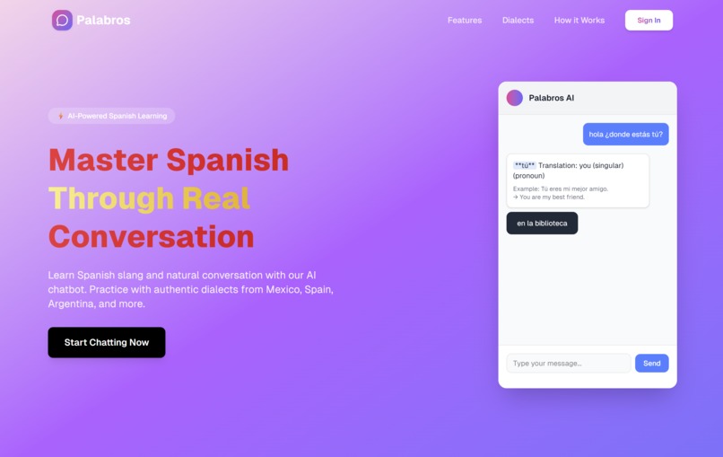 Palabros – screenshot 1