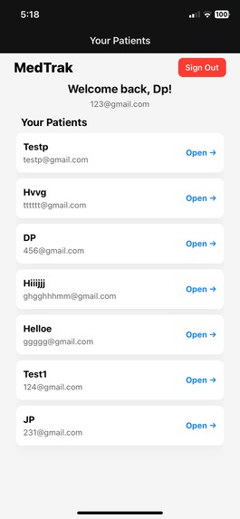 MedTrak – screenshot 8