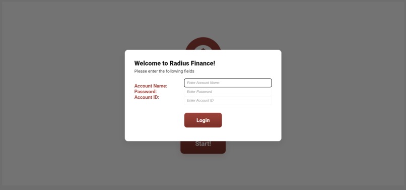 Radius Finance – screenshot 2