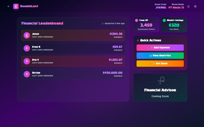 RoomieLoot – screenshot 2