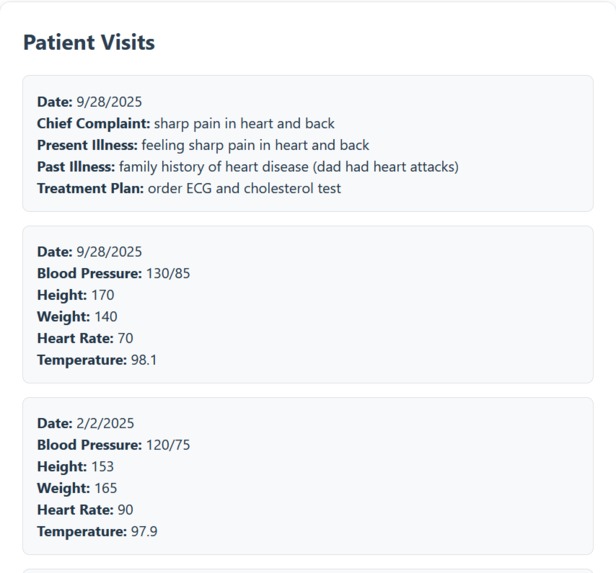 EchoHealth – screenshot 2