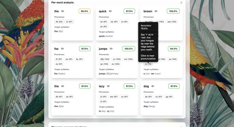 Parrot: AI Phonetics Coach – screenshot 8