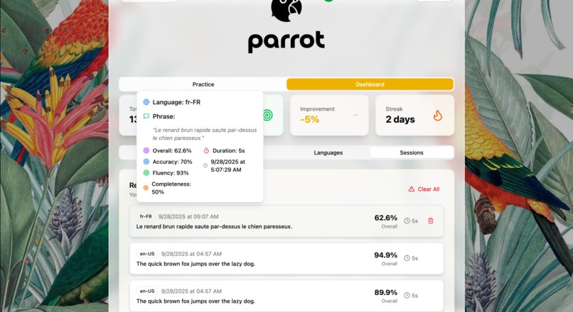 Parrot: AI Phonetics Coach – screenshot 18