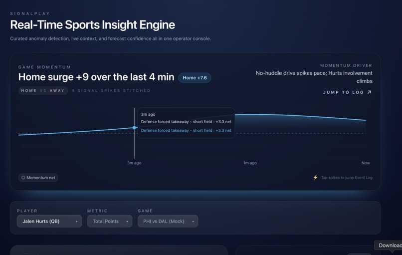 SignalPlay – screenshot 1