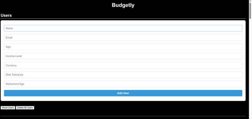 Budgetly – screenshot 1