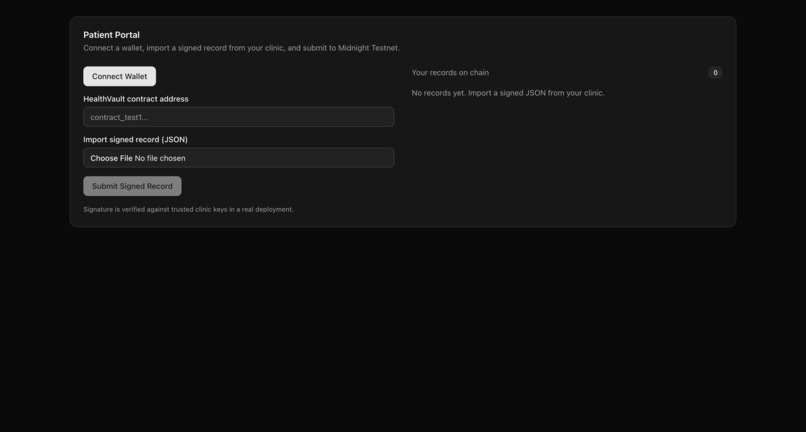 Midnight HealthVault – screenshot 4