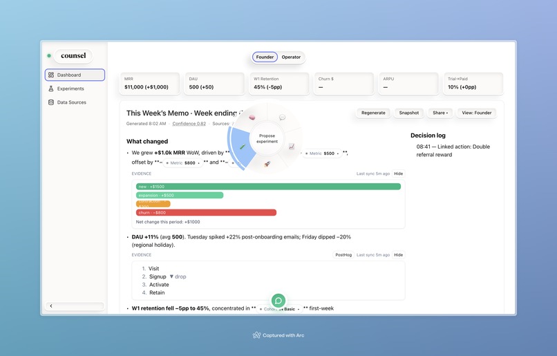 Counsel – screenshot 4