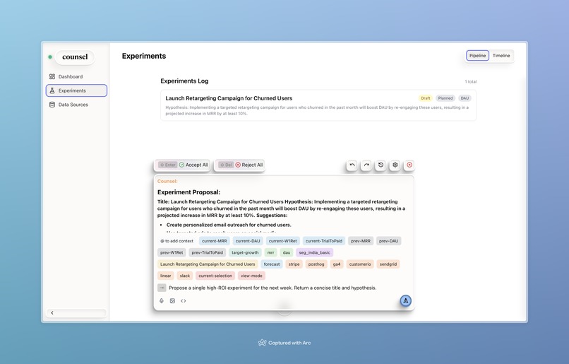 Counsel – screenshot 5