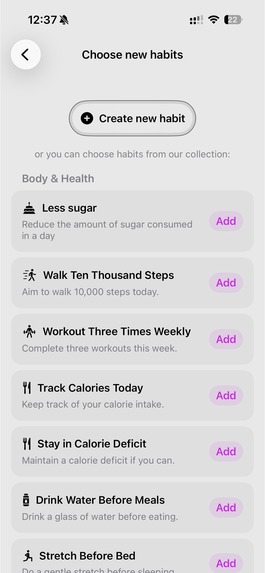 Habit Tracker – screenshot 5