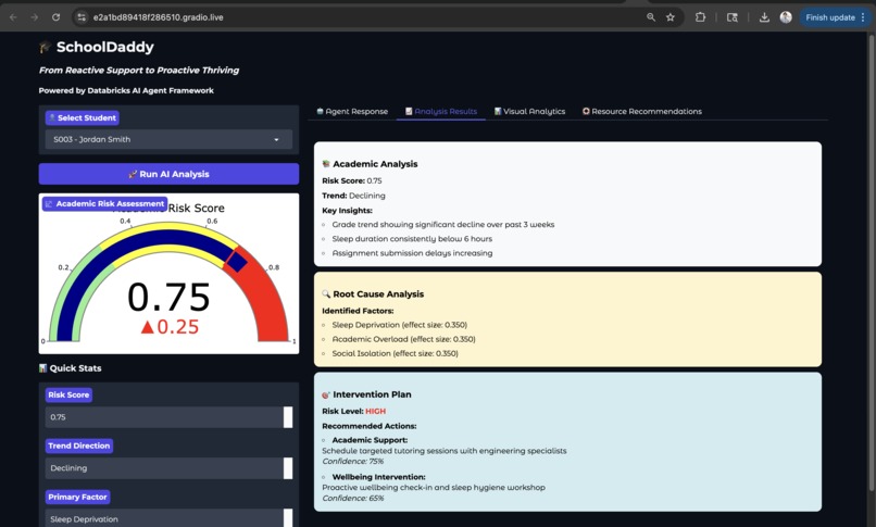 SchoolDaddy: AI Agent for Student Success – screenshot 3