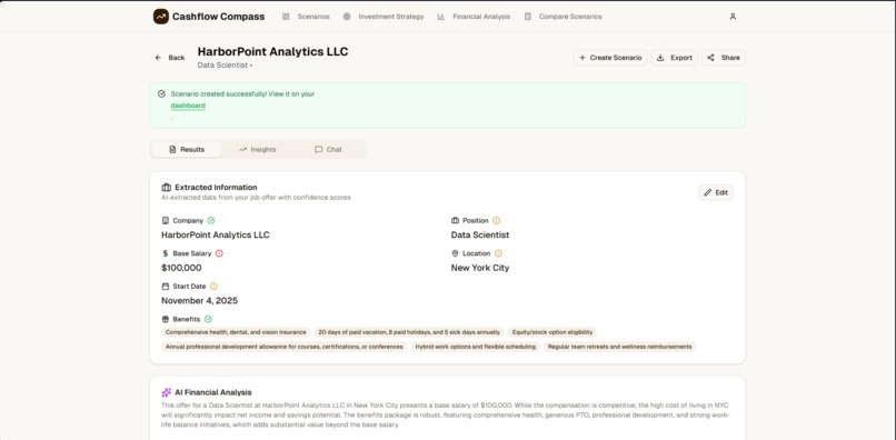 Cashflow Compass – screenshot 7