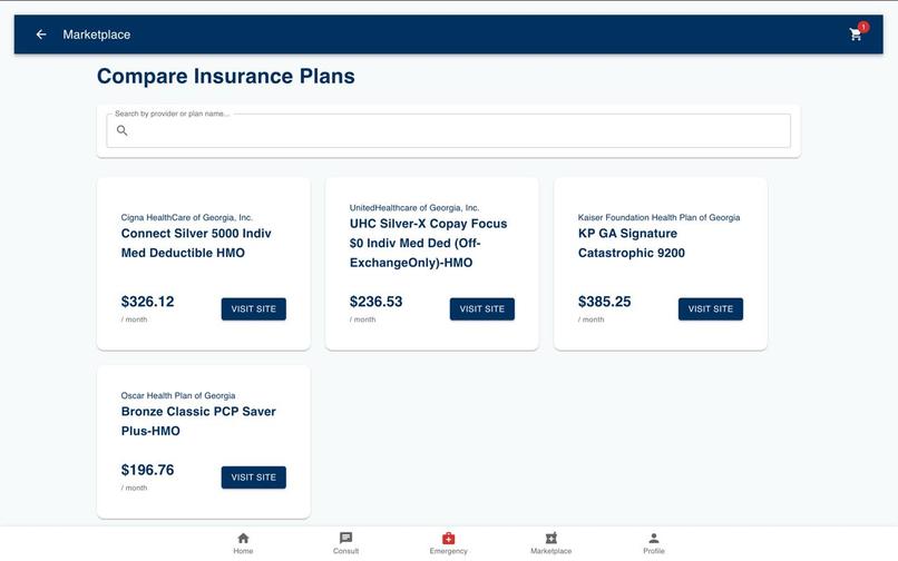CareNest – screenshot 1