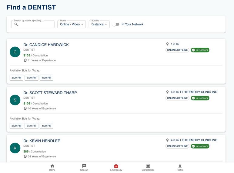 CareNest – screenshot 2