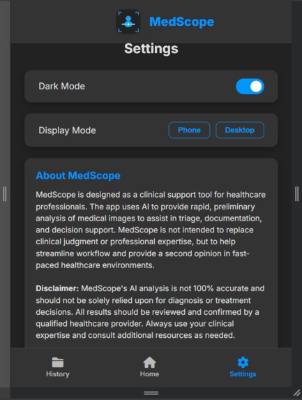 MedScope – screenshot 2
