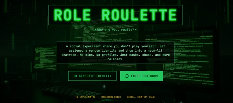 Role Roulette – screenshot 1