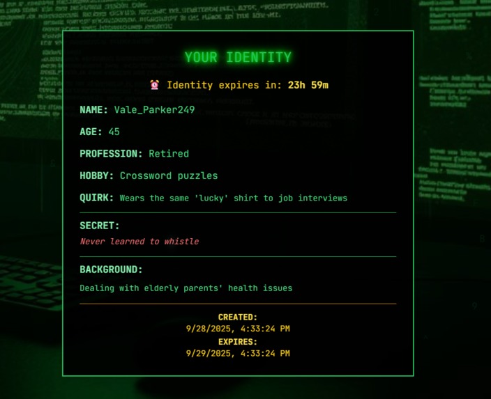 Role Roulette – screenshot 2