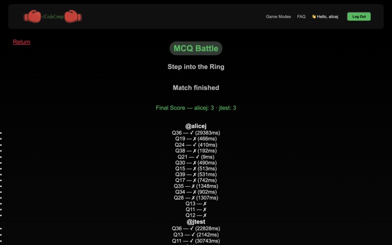 CodeComp – screenshot 6