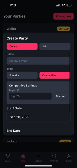 ParlayParty – screenshot 1