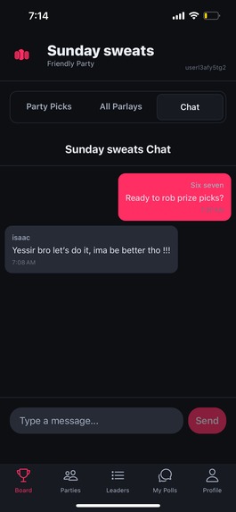 ParlayParty – screenshot 2