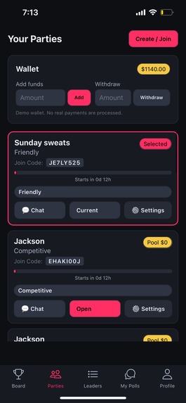 ParlayParty – screenshot 4