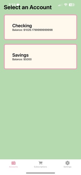 SubSense – screenshot 1
