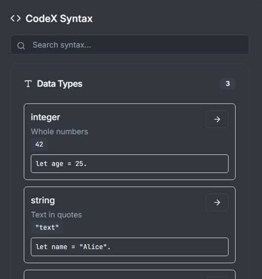 Codex – screenshot 4