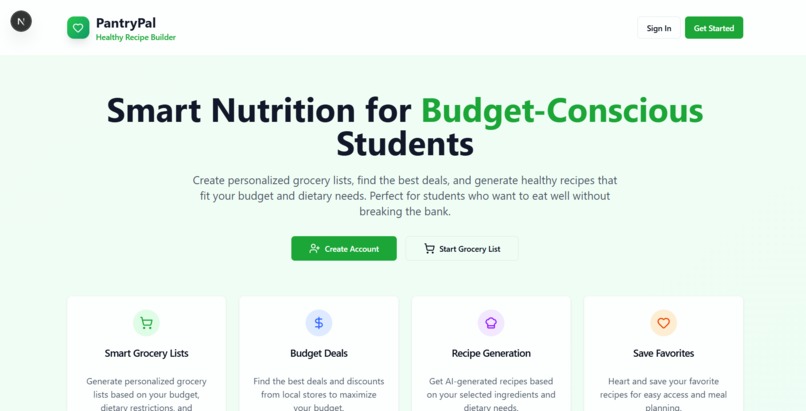 PantryPal – screenshot 1