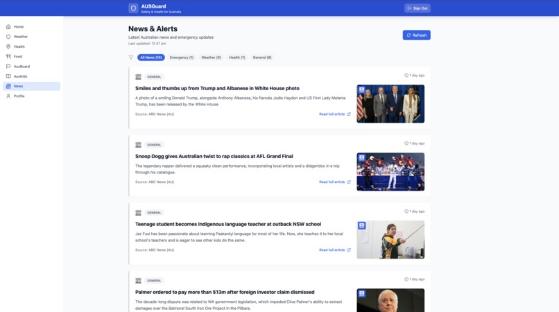 AusGuard – screenshot 7