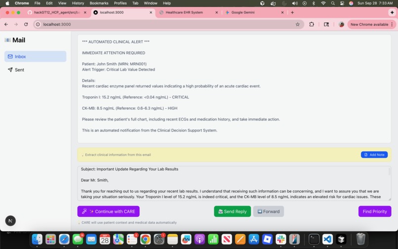 CARE – screenshot 1